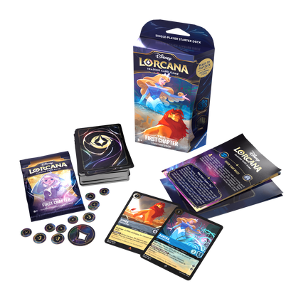 Disney Lorcana: S1 The First Chapter Starter Deck: Sapphire & Steel