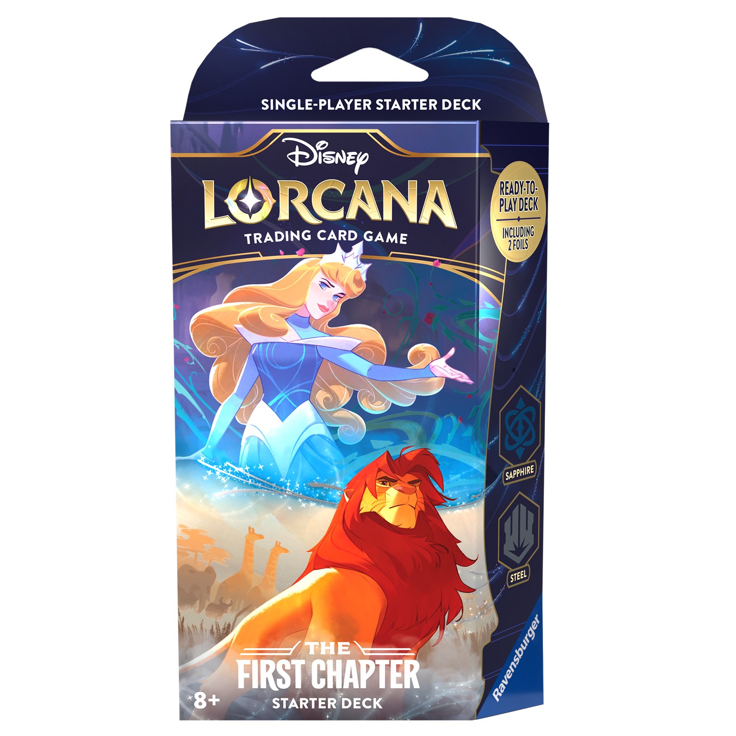 Disney Lorcana: S1 The First Chapter Starter Deck: Sapphire & Steel