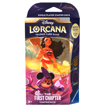 Disney Lorcana: S1 The First Chapter Starter Deck: Amber & Amethyst