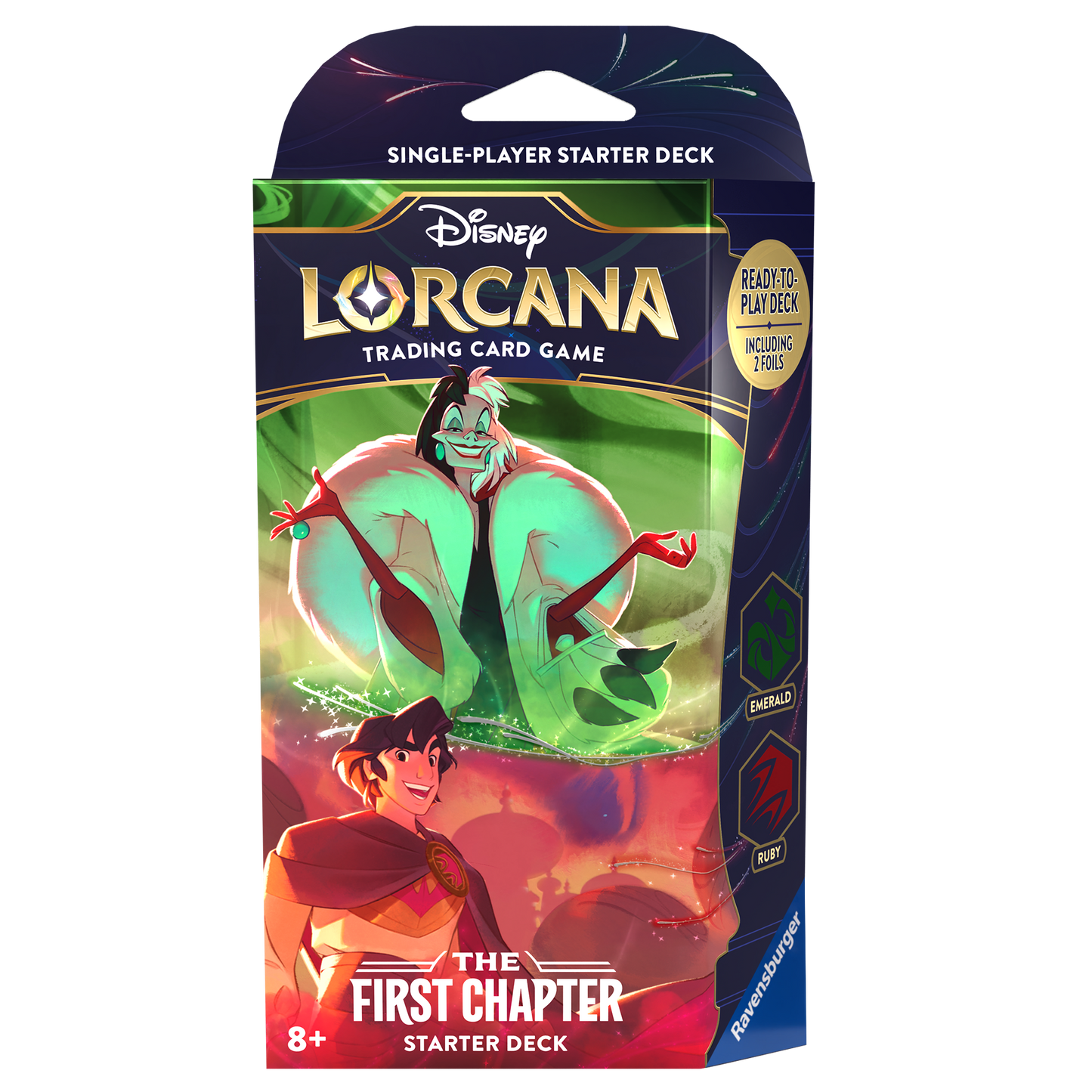 Disney Lorcana: S1 The First Chapter Starter Deck: Ruby & Emerald