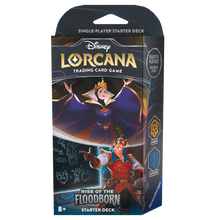Disney Lorcana: S2 Rise of the Floodborn Starter Deck: Amber & Sapphire