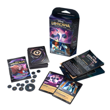 Disney Lorcana: S2 Rise of the Floodborn Starter Deck: Amethyst and Steel