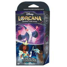 Disney Lorcana: S2 Rise of the Floodborn Starter Deck: Amethyst and Steel