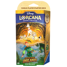 Disney Lorcana: S3 Into the Inklands! Starter Deck: Amber & Emerald