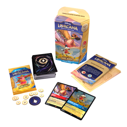 Disney Lorcana: S3 Into the Inklands! Starter Deck: Ruby & Sapphire
