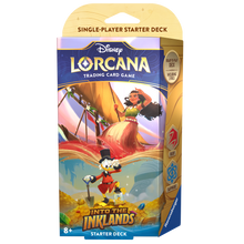 Disney Lorcana: S3 Into the Inklands! Starter Deck: Ruby & Sapphire