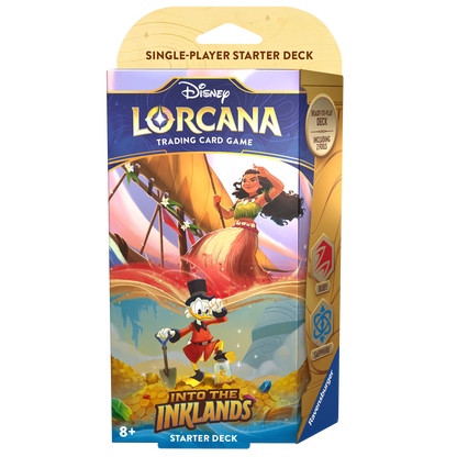 Disney Lorcana: S3 Into the Inklands! Starter Deck: Ruby & Sapphire