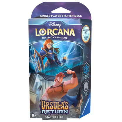 Disney Lorcana: S4 Ursula's Return Starter Deck: Sapphire & Steel