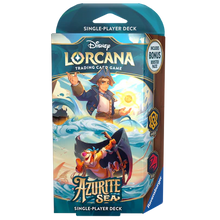 Disney Lorcana: S6 Azurite Sea Starter Deck: Amber & Ruby