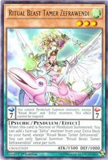 Ritual Beast Tamer Zefrawendi [CROS-EN029] Rare