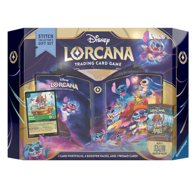 Disney Lorcana: S6 Azurite Sea Stitch Collector's Gift Set
