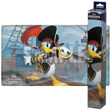 Disney Lorcana: S6 Azurite Sea Playmat: Donald Duck, Buccaneer