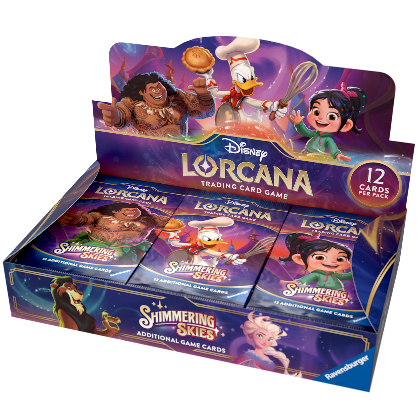 Disney Lorcana: S5 Shimmering Skies Booster Display