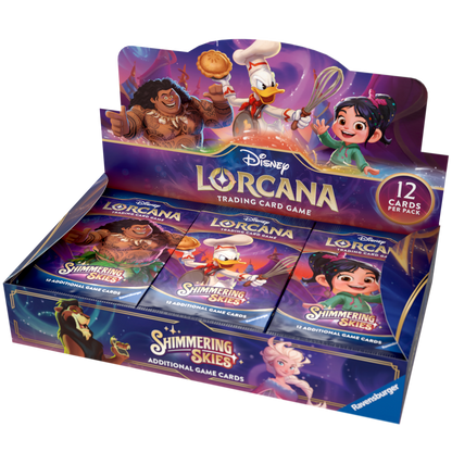 Disney Lorcana: S5 Shimmering Skies Booster Display