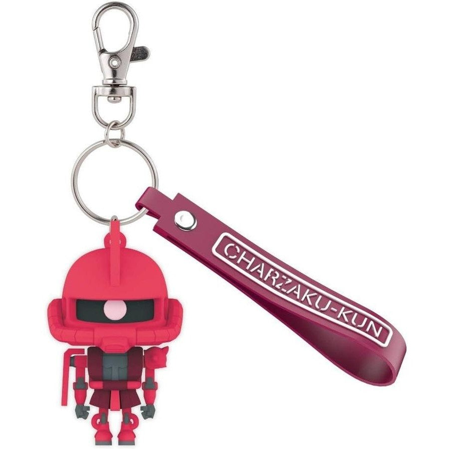 Bandai: Gundam - 3D Rubber Mascot Keychain - Charzaku-Kun
