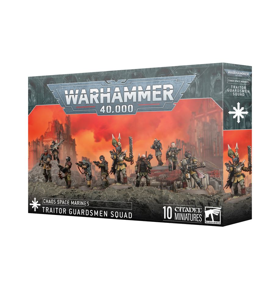 Chaos Space Marine: Traitor Guardsmen Squad