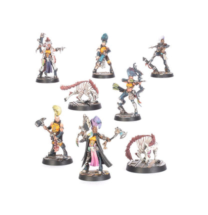 Necromunda: Escher Gang Matriarchs and Phyrr Cats