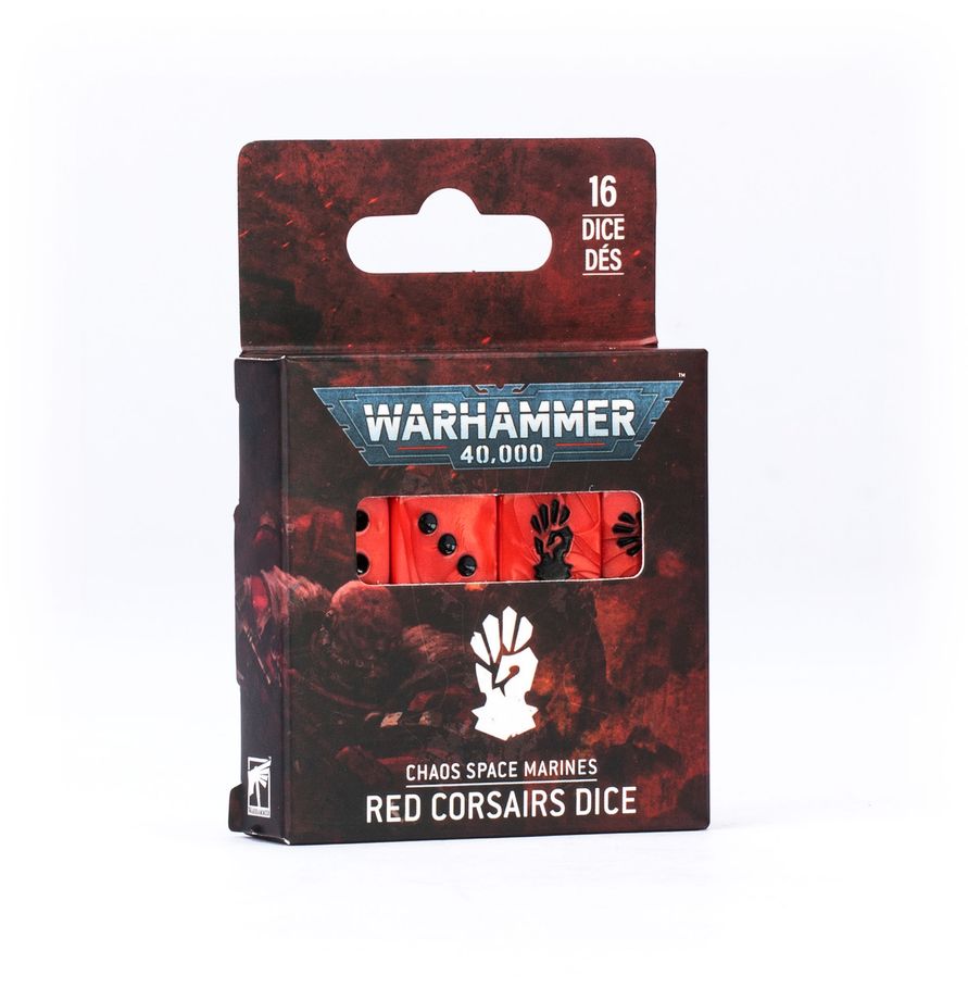 Warhammer 40000: Red Corsairs Dice