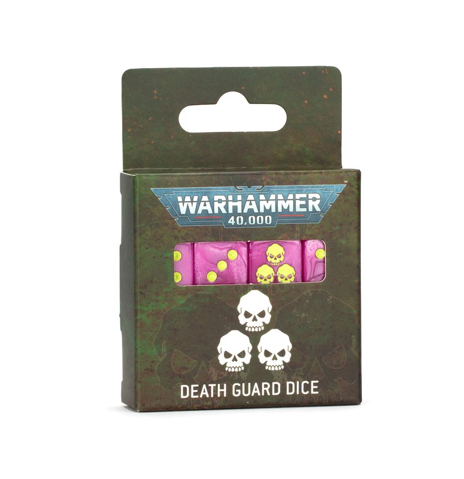 Warhammer 40000: Death Guard Dice Set (2025)