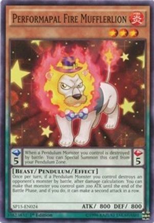 Performapal Fire Mufflerlion [SP15-EN024] Common