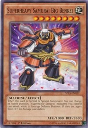Superheavy Samurai Big Benkei [SP15-EN017] Common