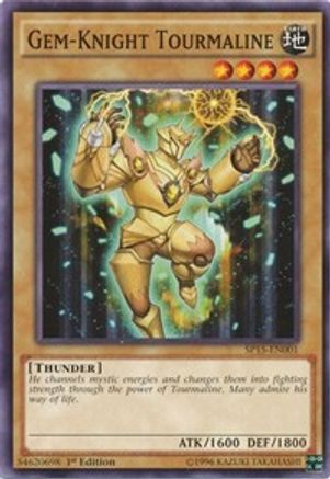 Gem-Knight Tourmaline [SP15-EN001] Common