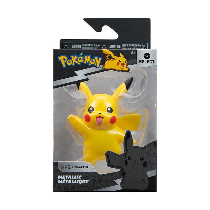Pokemon: Select Metallic Battle Figure - Pikachu