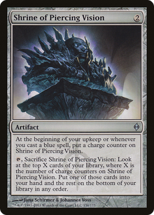 Shrine of Piercing Vision [New Phyrexia]
