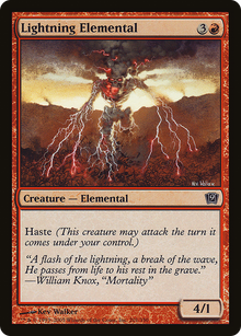 Lightning Elemental [Ninth Edition]