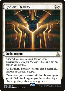 Radiant Destiny [Rivals of Ixalan]