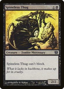 Spineless Thug [Ninth Edition]