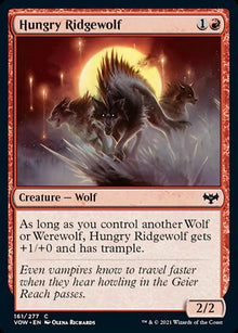 Hungry Ridgewolf [Innistrad: Crimson Vow]