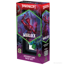 Sirius Dice: D&D Adventure Dice - Warlock - Purple/Green