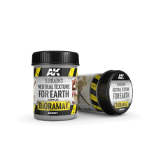 AK Interactive Dioramas: Terrains Neutral Texture - 250ml (Acrylic)