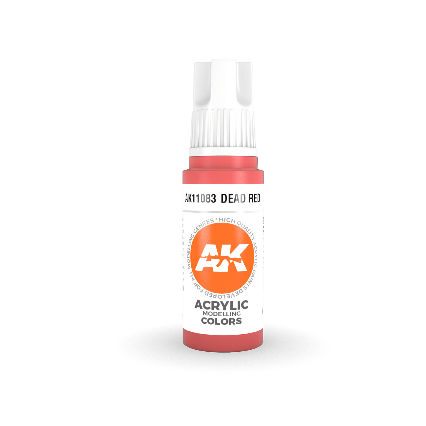 AK Interactive Dead Orange Acrylic Paint 17ml 3rd Generation