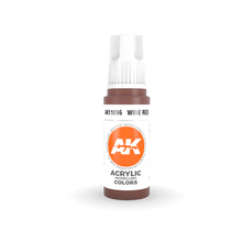AK Interactive Wine Red Acrylic Paint 17ml 3rd Generation