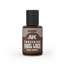 AK Interactive: Precision Paneliner - Dark Brown 30ml