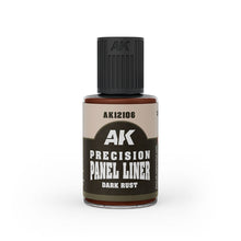 AK Interactive: Precision Paneliner - Dark Rust 30ml