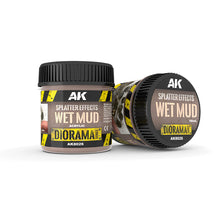 AK Interactive Dioramas: Splatter Effects Wet Mud - 100ml