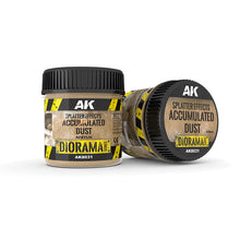 AK Interactive Dioramas: Splatter Effects Accumulated Dust - 100ml