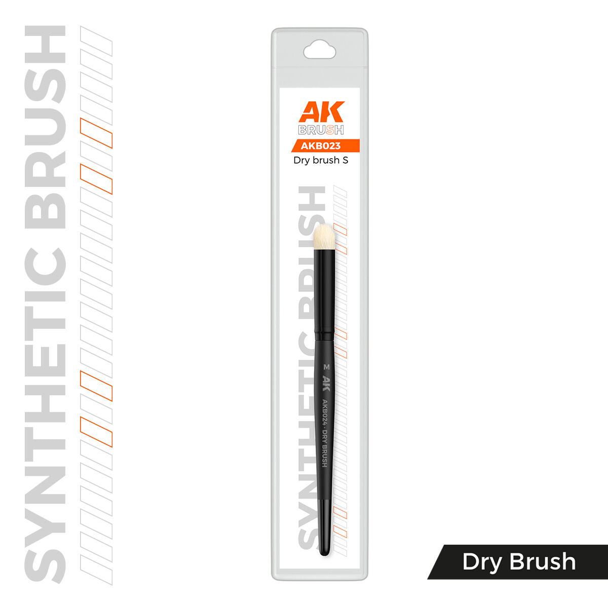 AK Interactive Synthetic Dry Brush - S