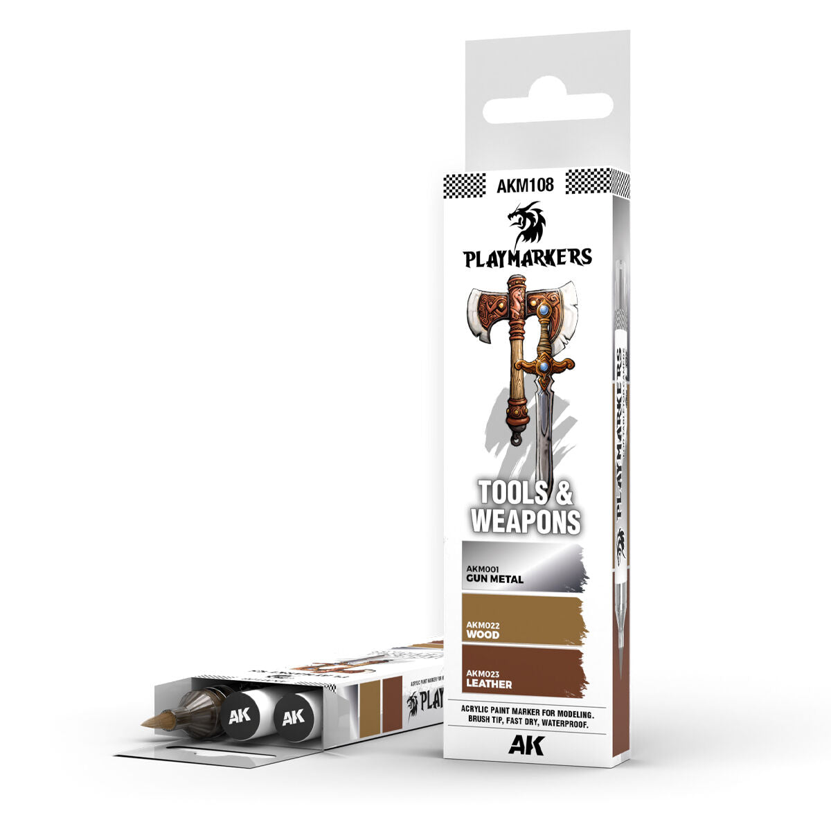 AK Interactive: Playmarkers Set - Tools & Weapons