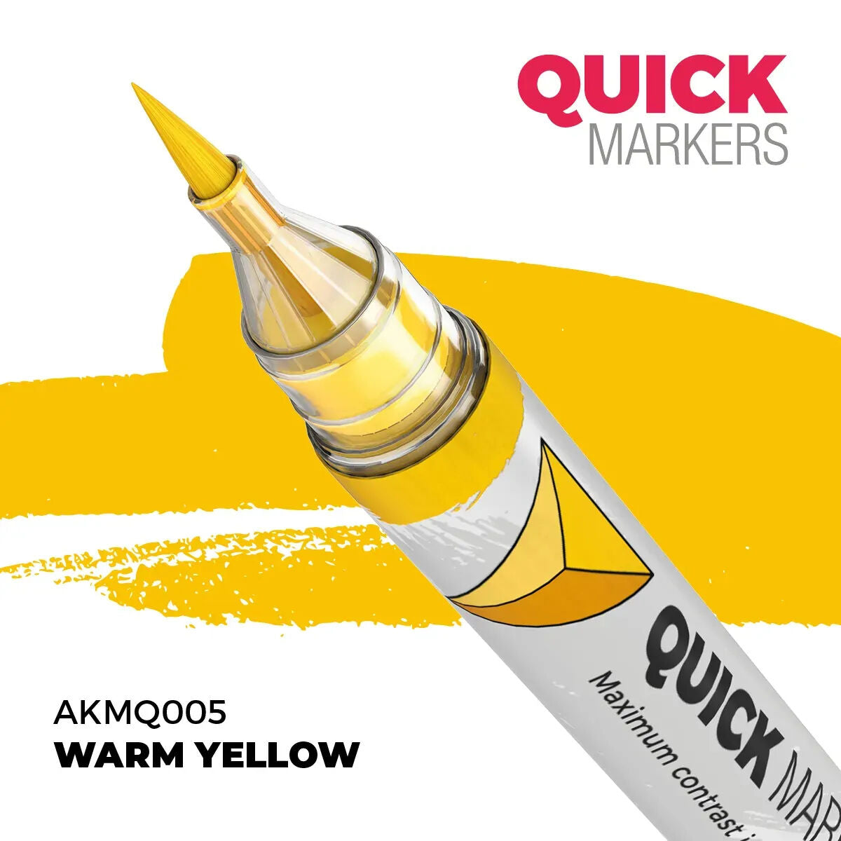 AK Interactive: Quick Markers - Warm Yellow