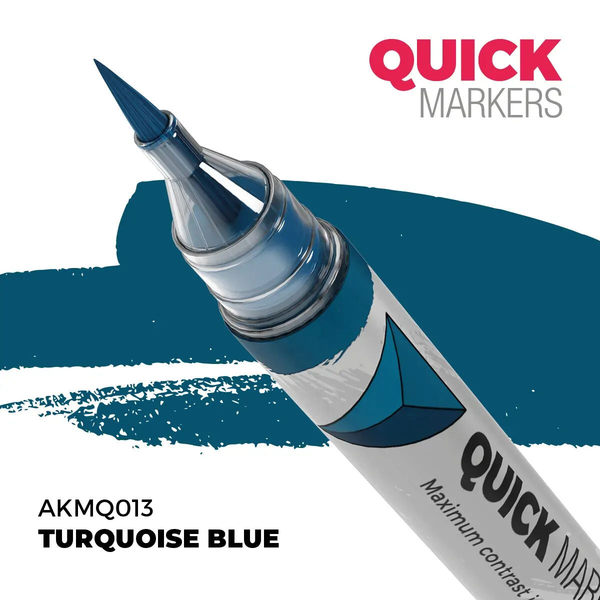 AK Interactive: Quick Markers - Turquoise Blue