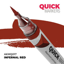 AK Interactive: Quick Markers - Infernal Red