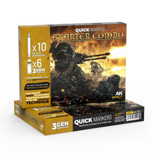 AK Interactive: Quick Marker Set - Starter Combo Quick Markers + 3Gen Set