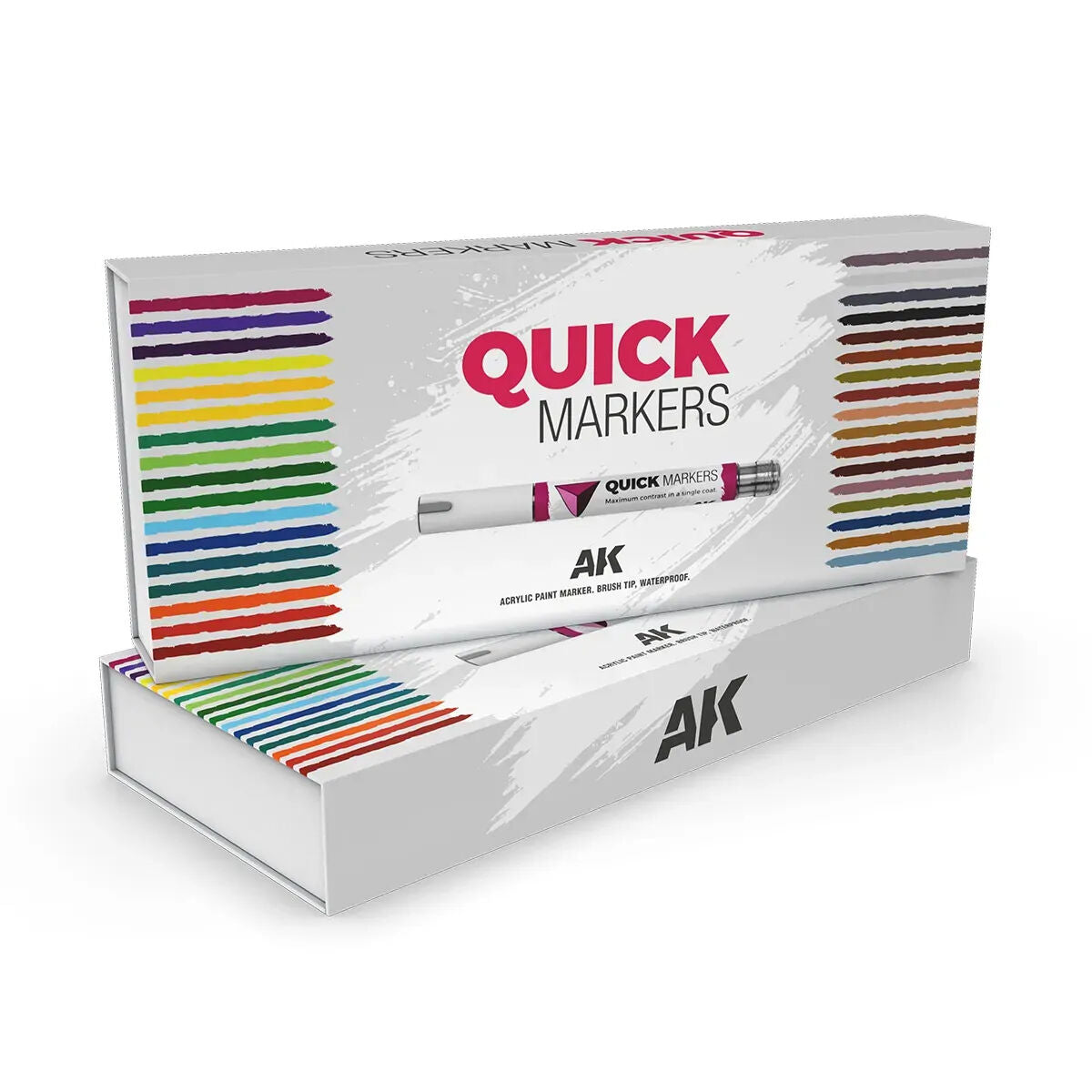 AK Interactive: Quick Marker Set - Special Box Full Range (34 Colours)