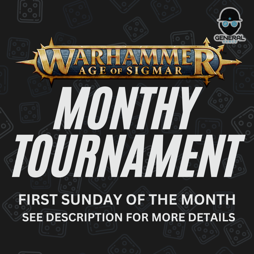 Warhammer Age of Sigmar -  Tournament Ticket (04/10/2026) - Frankston