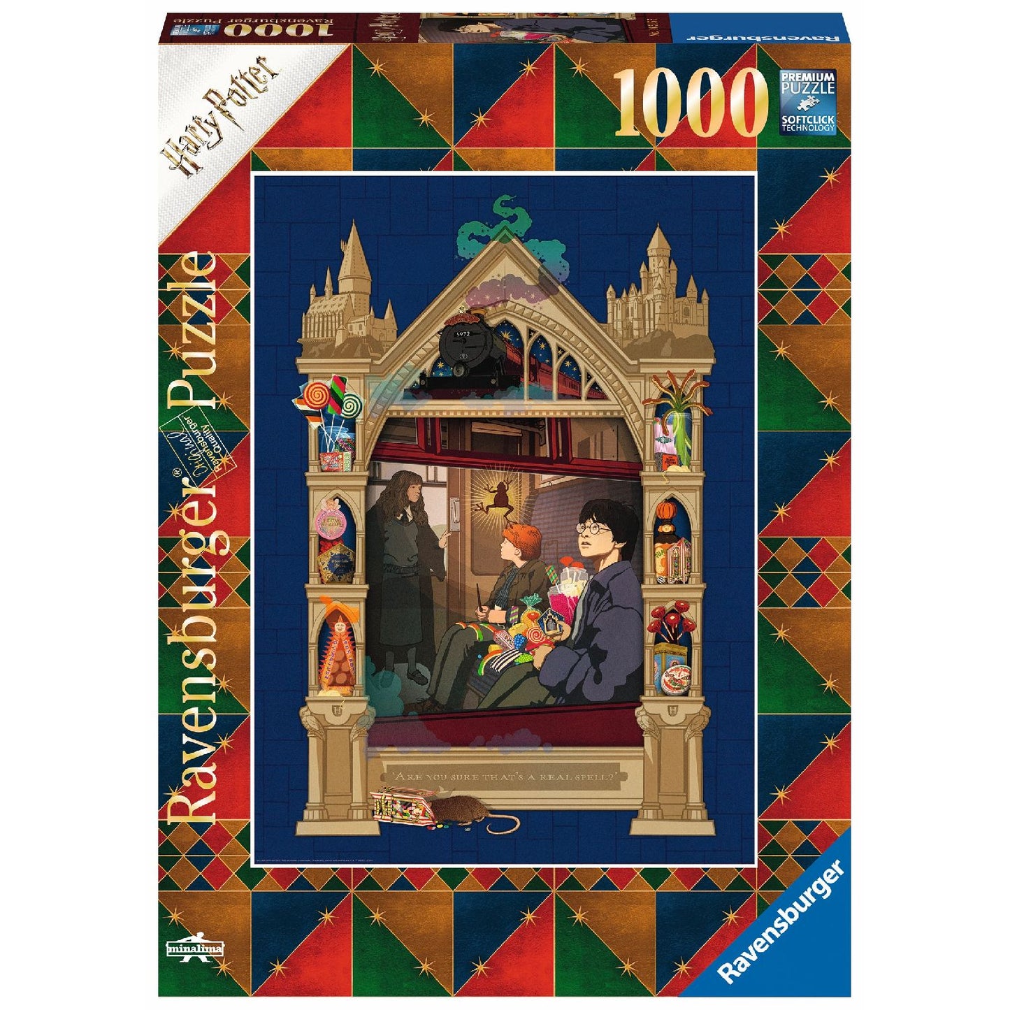 Ravensburger: Harry Potter the Way to Hogwarts 1000pc