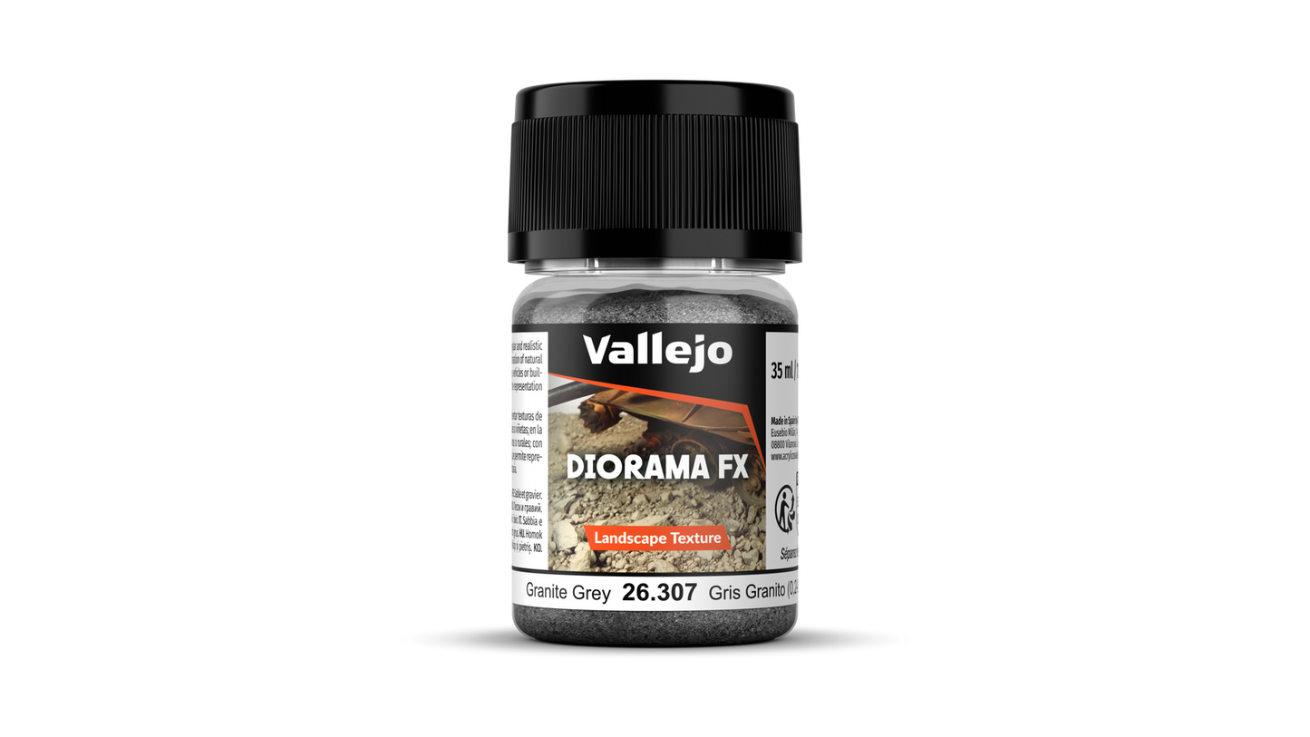Vallejo: Diorama Effects - Landscape Textures Granite Grey 35ml (0.2-0.6mm)